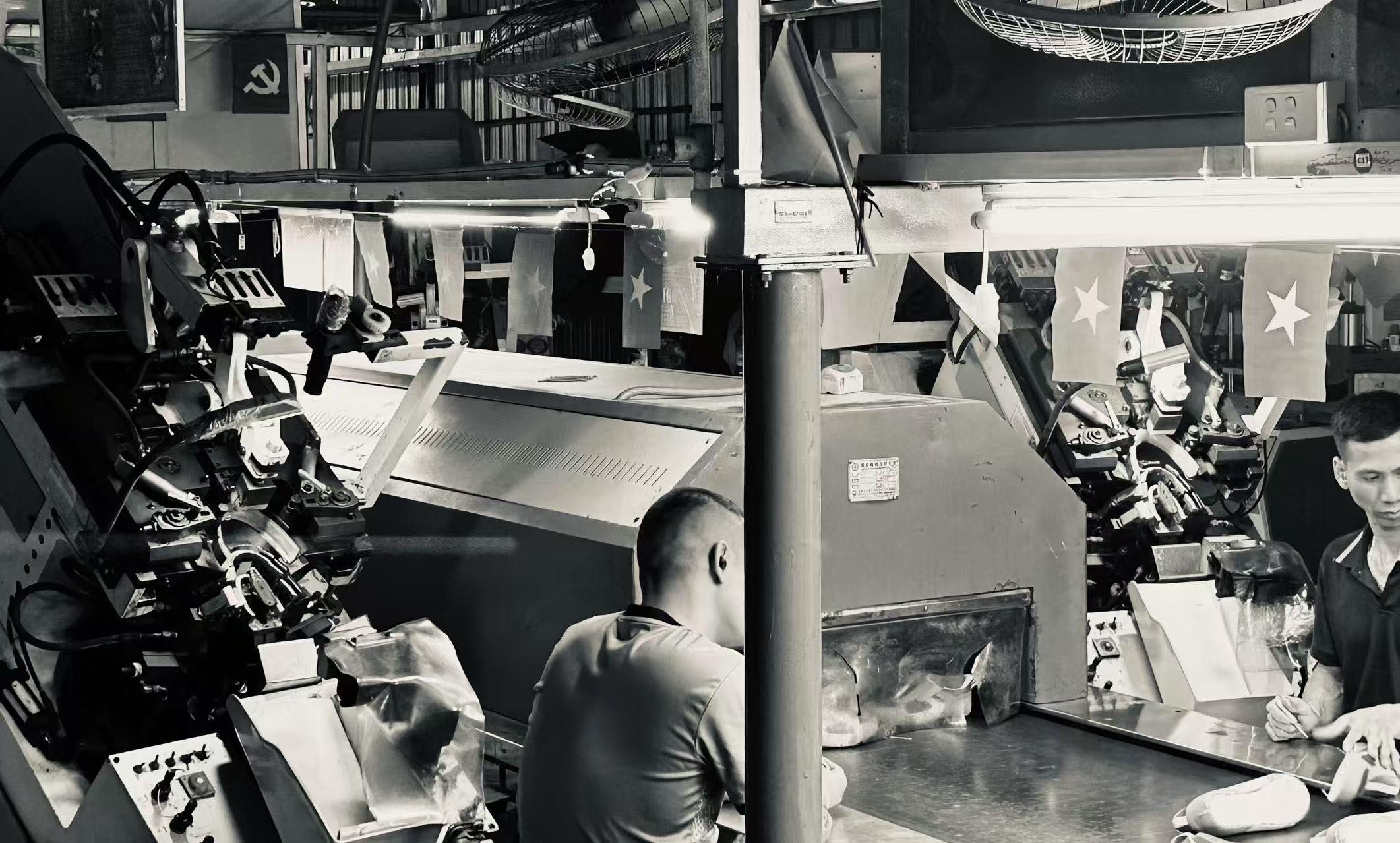 底貼り工程の管理体制